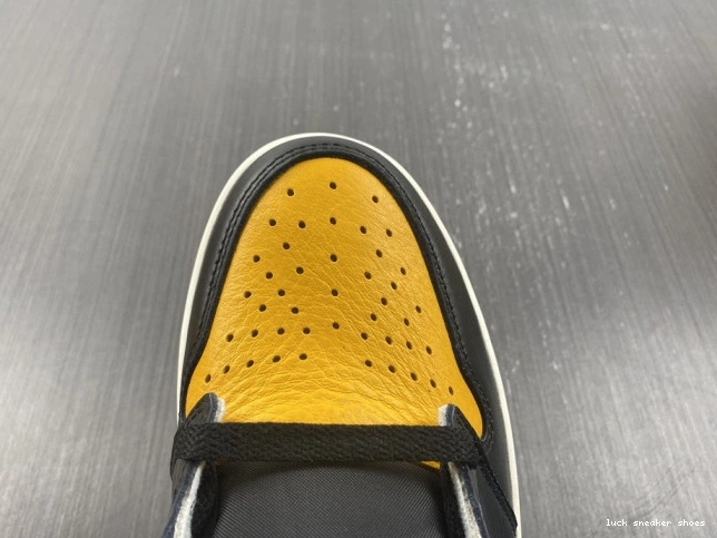 Cheap LUCY Jordan 555088-711 OG Toe Yellow High 1 Air 0630